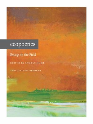 cover image of Ecopoetics